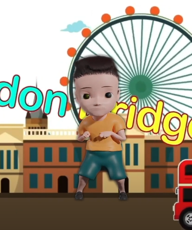 London Bridge is falling down Nursery Rhyme